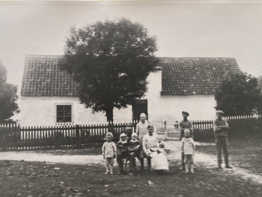 Sigurd Eriksson m familj på Fjärdinge