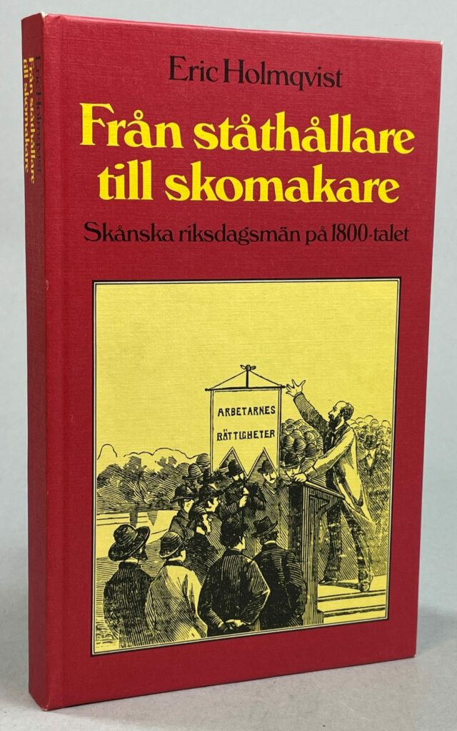 Från ståthållare till skomakare. Bokomslag.